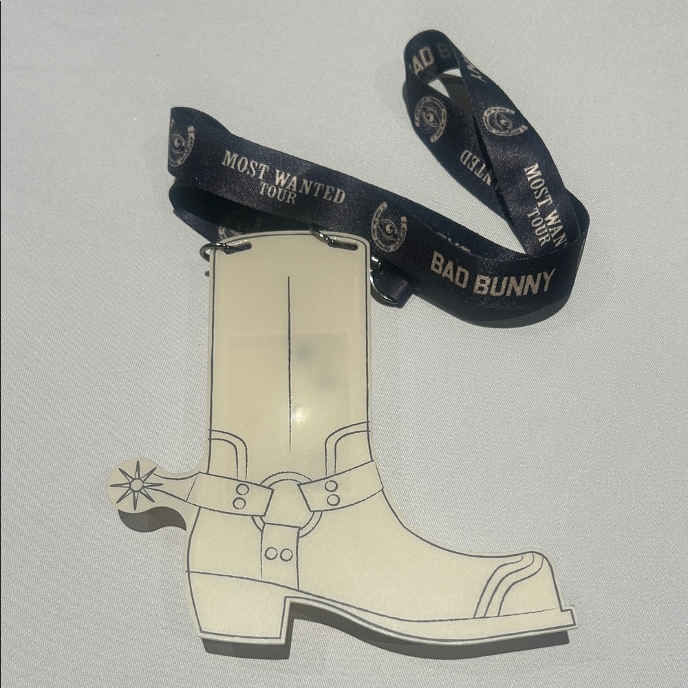Bad Bunny Most Wanted Tour Lanyard